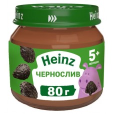 Пюре Heinz чернослив с 5 мес., 80 г (kastd) в магазинах Ашан
