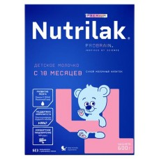 Напиток сухой молочный Nutrilak Premium 4 Детское молочко с 18 мес., 600 г (kastd) в магазинах Ашан
