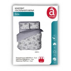 Комплект постельного белья Actuel Дуэт бязь (kastd) в магазинах Ашан