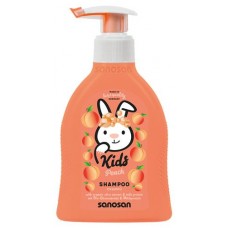 Шампунь детский Sanosan персик, 200 мл (kastd) в магазинах Ашан