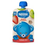 Пюре Nestle яблоко и клубника с 6 мес., 90 мл (kastd)