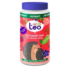 Чай детский Леовит Leo Kids Из лесных ягод гранулированный с 6 мес., 200 г (kastd) в магазинах Ашан