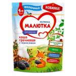 Каша молочная Малютка Гречневая с черносливом с 4 мес., 220 г (kastd)