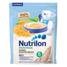 Каша молочная Nutrilon кукурузная с 6 мес., 200 г (kastd) в магазинах Ашан