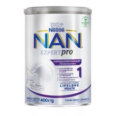 Смесь сухая молочная NAN Гипоаллергенный 1 Optipro HA для профилактики аллергии с рождения БЗМЖ, 400 г (kastd) в магазинах Ашан