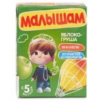 Нектар яблочно-грушевый Малышам с 5 месяцев, 200 мл (kastd) Нектар яблочно-грушевый Малышам с 5 месяцев, 200 мл (kastd)