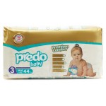 Подгузники Predo Baby Ė3 4-9 кг, 44 шт (kastd) Подгузники Predo Baby Ė3 4-9 кг, 44 шт (kastd)