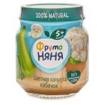 Пюре ФрутоНяня натуральное из цветной капусты и кабачков с 5 мес., 110 г (kastd)