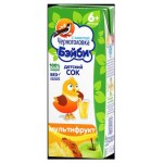 Сок Черноголовка Бэйби Мультифрукт, 200 мл (kastd)