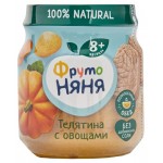 Пюре ФрутоНяня Телятина с овощами с 8 мес., 100 г (kastd)