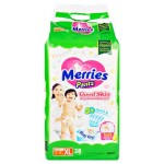 Подгузники-трусики Merries Good Skin XL 12-19 кг, 38 шт (kastd)