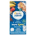 Каша молочная ФрутоНяня Перед сном 5 злаков с клубникой и бананом с 6 мес., 200 мл (kastd)