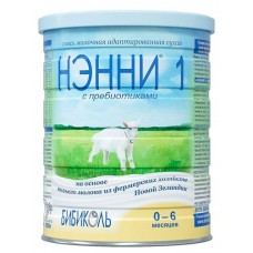 Смесь молочная Бибиколь Нэнни 1 на основе козьего молока с рождения, 800 г (kastd) в магазинах Ашан