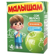Сок ФрутоНяня Малышам яблоко с 4 месяцев, 200 мл (kastd) в магазинах Ашан