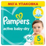 Подгузники Pampers Active Baby-Dry 5 11-16 кг, 90 шт (kastd)