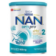 Смесь сухая молочная NAN 2 Optipro для роста иммунитета и развития мозга с 6 мес БЗМЖ, 800 г (kastd) в магазинах Ашан