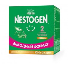 Смесь сухая молочная Nestogen 2 для регулярного мягкого стула с 6 мес. БЗМЖ, 1,05 кг (kastd) в магазинах Ашан
