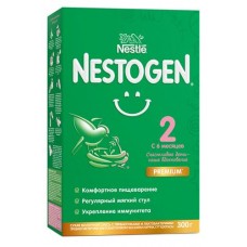 Смесь сухая молочная Nestogen 2 для регулярного мягкого стула с 6 мес. БЗМЖ, 300 г (kastd) в магазинах Ашан