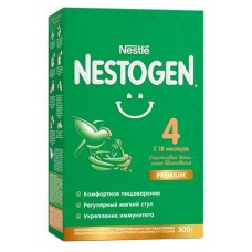 Молочко Nestogen 4 для комфортного пищеварения с пребиотиками и лактобактериями с 18 мес БЗМЖ, 300 г (kastd) в магазинах Ашан