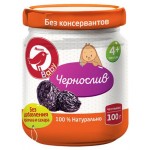 Пюре АШАН Красная птица чернослив с 4 мес., 100 г (kastd)