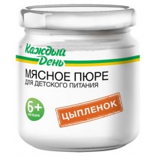 Пюре Каждый день цыпленок с 6 мес., 80 г (kastd) в магазинах Ашан