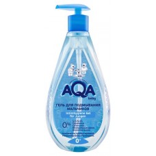 Гель для подмывания AQA Baby для мальчиков с рождения, 400 мл (kastd) в магазинах Ашан