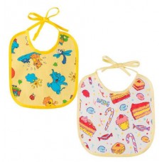 Слюнявчик детский Курносики непромокаемый разноцветный, 1 шт (kastd) в магазинах Ашан