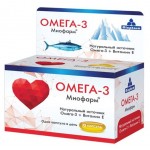 БАД Миофарм Омега 3 с витамином Е капсулы 1000 мг, 32 шт (kastd) БАД Миофарм Омега 3 с витамином Е капсулы 1000 мг, 32 шт (kastd)