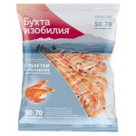 Креветки королевские 50/70 Бухта изобилия неразделанные, 400 г (kastd)