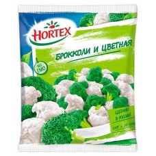 Смесь овощная Hortex брокколи и цветная капуста замороженная, 400 г (kastd) в магазинах Ашан