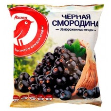 Черная смородина АШАН Красная птица замороженная, 300 г (kastd) в магазинах Ашан