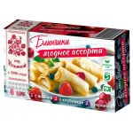 Блины От Ильиной Ягодное ассорти вишня клубника черника, 360 г (kastd)