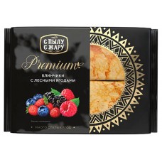 Блины С Пылу с Жару Premium с лесными ягодами, 300 г (kastd) в магазинах Ашан
