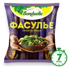 Смесь овощная Bonduelle Овощи по-турецки Фасулье быстрозамороженная, 400 г (kastd) в магазинах Ашан