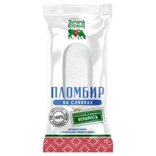 Мороженое пломбир Зелена-Бурена На сливках с ванилью 14%, 70 г (kastd) в магазинах Ашан