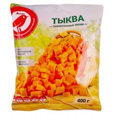 Тыква резаная АШАН Красная птица замороженная, 400 г (kastd) в магазинах Ашан