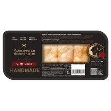 Блинчики Sибирская коллекция с мясом, 400 г (kastd) в магазинах Ашан