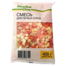 Смесь для первых блюд Каждый день замороженная, 400 г (kastd) в магазинах Ашан