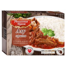 Азу из говядины Российская Корона с рисом, 300 г (kastd) в магазинах Ашан
