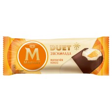 Мороженое сливочное MAGNAT маракуйя-кокос два шоколада эскимо, 70 г (kastd) в магазинах Ашан