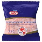 Креветки VICI Королевские креветки в панцире с пряностями 50/70, 450 г (kastd)