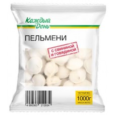 Пельмени Каждый день со свининой и говядиной, 1 кг (kastd) в магазинах Ашан