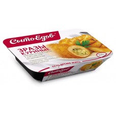 Зразы куриные СытоЕдов По-Деревенски фаршированные сыром с картофелем, 350 г (kastd) в магазинах Ашан