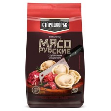 Пельмени Стародворье Мясорубские рубленым окороком, 900 г (kastd) в магазинах Ашан