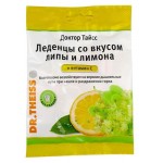 Леденцы от кашля Dr.Theiss со вкусом липы и лимона, 75 г (kastd)