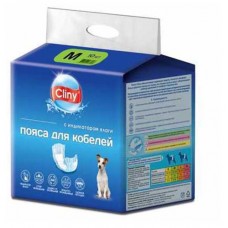 Пояса для кобелей Cliny размер M, 10 шт (kastd) в магазинах Ашан