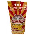 Наполнитель для кошачьего туалета Клампи древесно-комкующийся, 5 л (kastd)