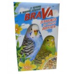 Корм для волнистых попугаев Brava с орехами и морской капустой, 500 г (kastd)