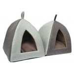 Лежак для кошек Клампи Вигвам, 45x45x45 см (kastd)