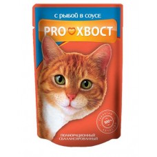 Консервированный корм для кошек ProХвост рыба, 85 г (kastd) в магазинах Ашан